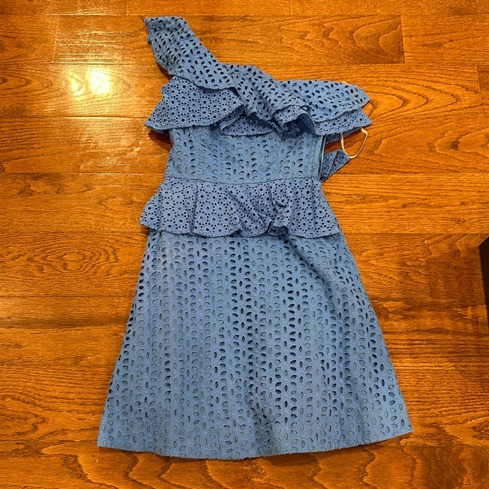 Lily Pulitzer One-Shoulder Mini Cocktail Dress